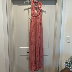 Lulus maxi halter dress
